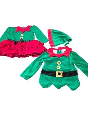 Koala Kids Christmas Holiday Outfits Set His/hers Baby 12 Months